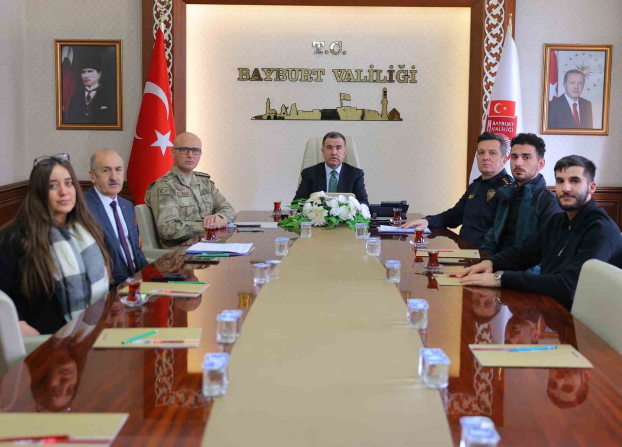 BAYBURT’UN 2025 YILI ASAYİŞ BİLANÇOSU AÇIKLANDI