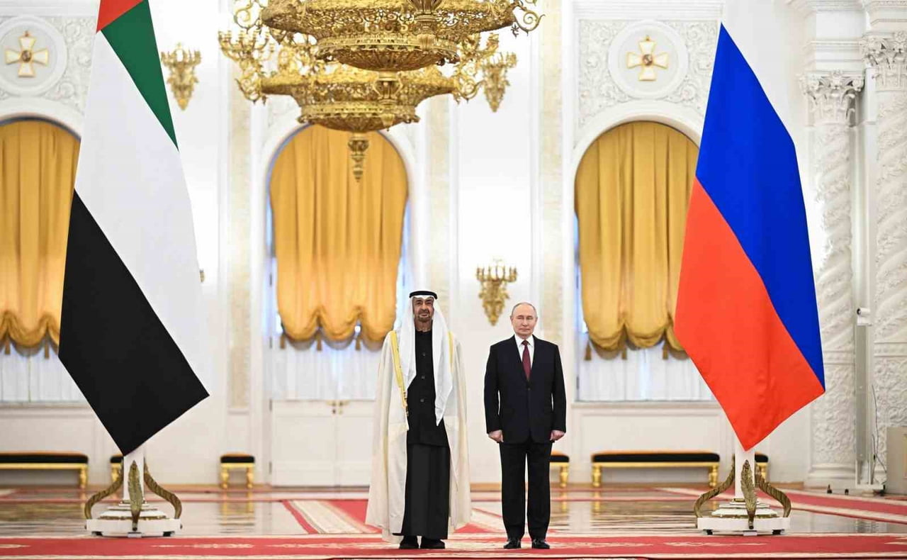 BİRLEŞİK ARAP EMİRLİKLERİ (BAE)  DEVLET BAŞKANI ŞEYH MUHAMMED BİN ZAYİD AL NAHYAN, RESMİ ZİYARET...