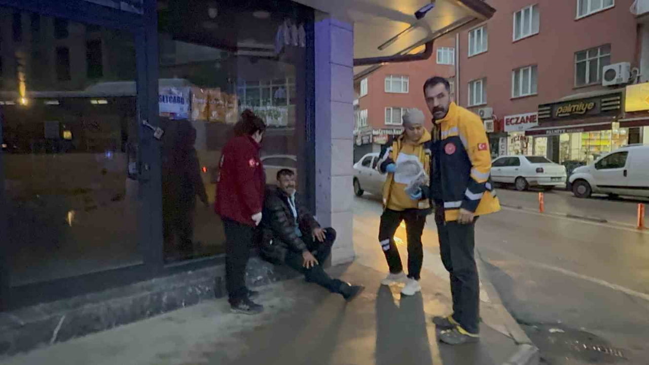 BİSİKLET SÜRÜCÜSÜ YARALANDI