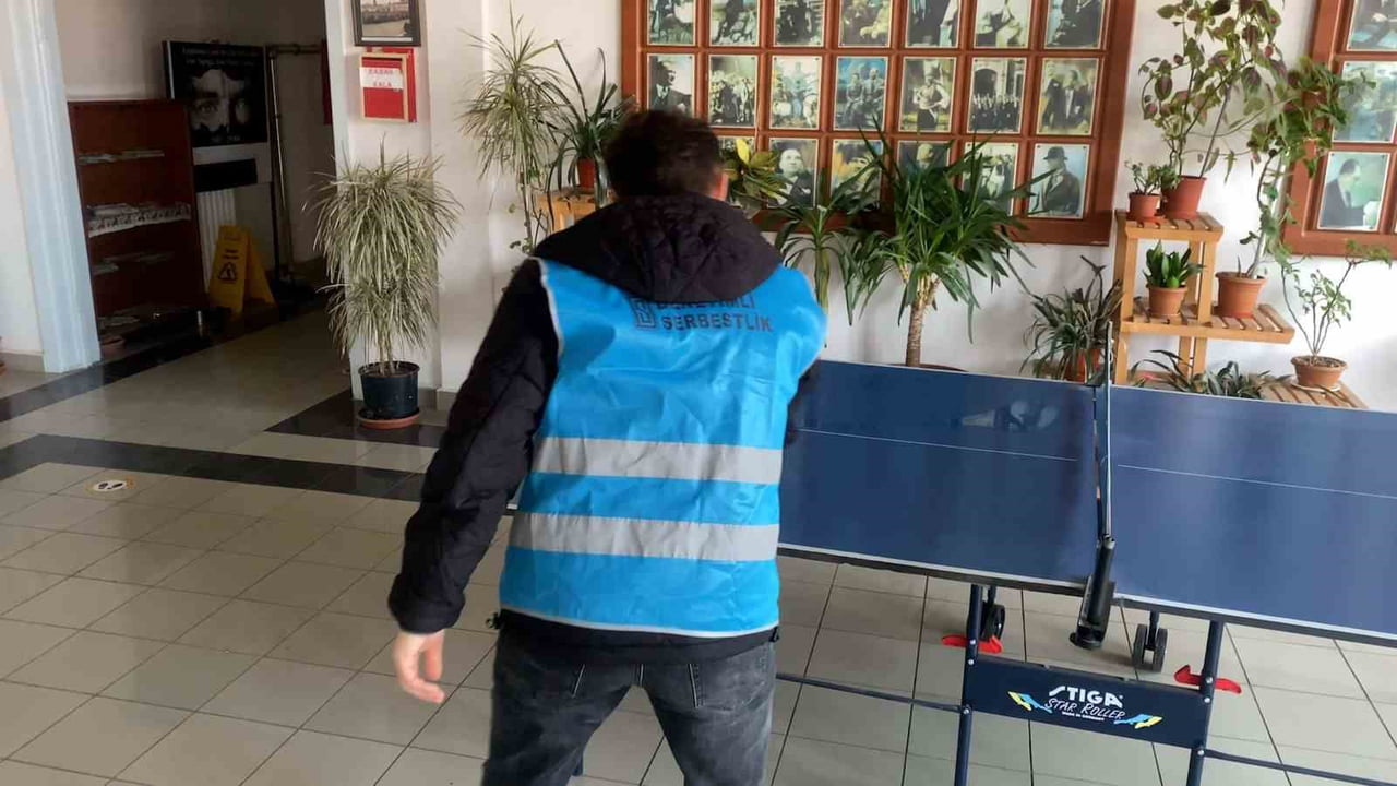 BOLU'DA DENETİMLİ SERBESTLİK TEDBİRİ ALTINDAKİ YÜKÜMLÜLER, KAMU YARARINA ÇALIŞMA PROJESİ...