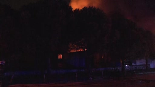 Bursa'da kimyasal kaplama fabrikasında yangın