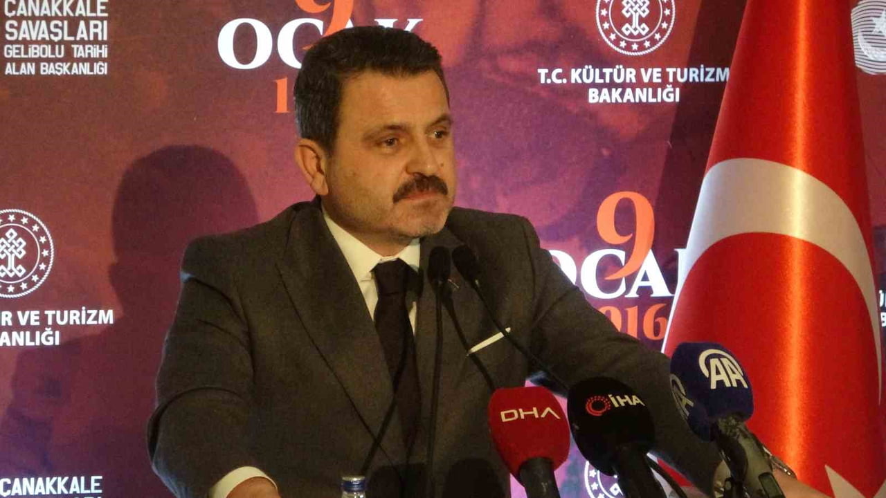 ÇANAKKALE SAVAŞLARI GELİBOLU TARİHİ ALAN BAŞKANI İSMAİL KAŞDEMİR