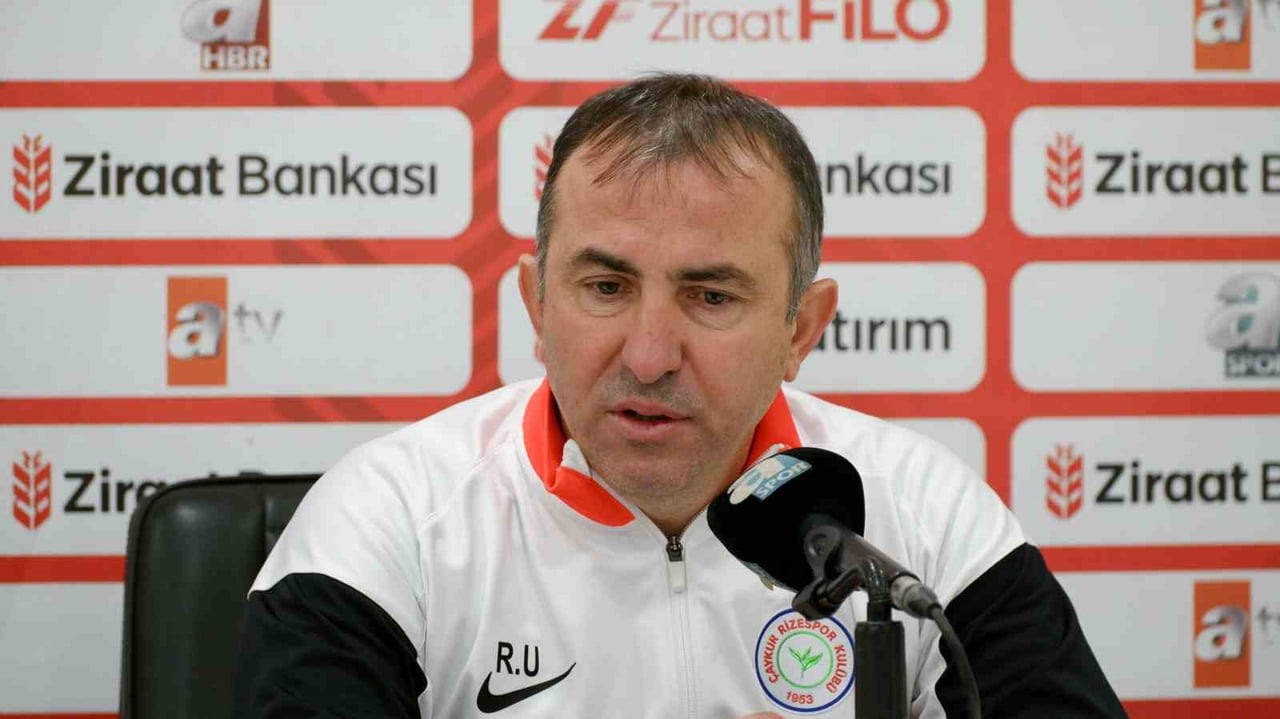 ÇAYKUR RİZESPOR DİREKTÖRÜ RECEP UÇAR, ERZURUMSPOR FK KARŞISINDA POZİSYONA GİRDİKLERİ FAKAT...