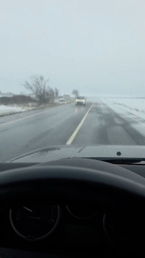 CEP TELEFONU KAMERASIYLA KAYDEDİLEN KAZA ANI