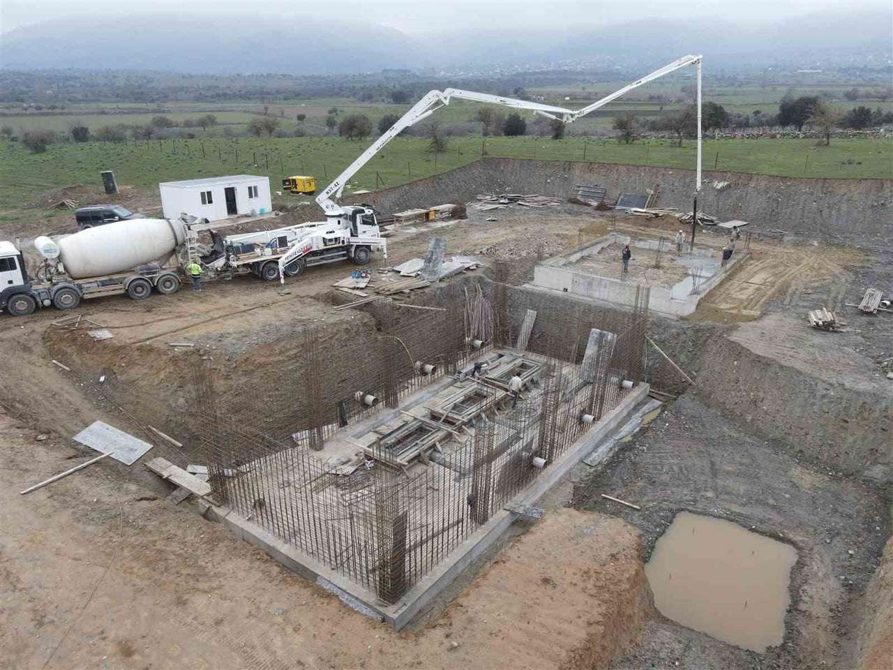 ÇİNE SULAMASI İNŞAATINDA ÇALIŞMALAR SÜRÜYOR