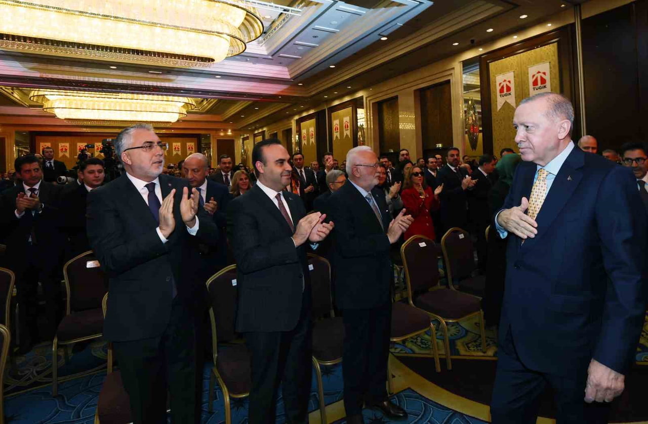 CUMHURBAŞKANI RECEP TAYYİP ERDOĞAN, TÜRKİYE GİRİŞİMCİ İŞ İNSANLARI KONFEDERASYONU'NUN (TÜGİK) 7....