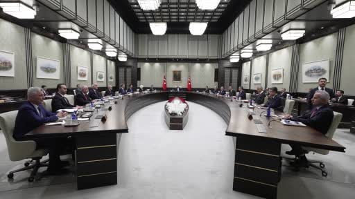 Cumhurbaşkanlığı Kabinesi, Cumhurbaşkanı Recep Tayyip Erdoğan başkanlığında toplandı