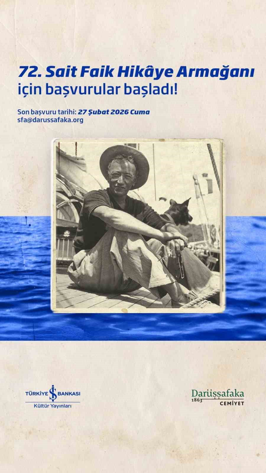 DARÜŞŞAFAKA CEMİYETİ, TÜRKİYE İŞ BANKASI VE KÜLTÜR YAYINLARI İŞ BİRLİĞİYLE HER YIL BİR ÖYKÜ...