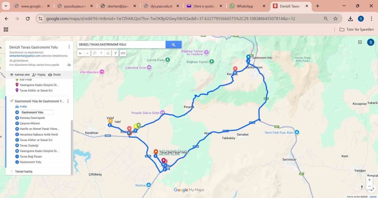 DENİZLİ’NİN GASTRONOMİ YOLUNUN MERKEZİNDE BULUNAN TAVAS İLÇESİNDE ‘YERYÜZÜ PAZARI’  (TAVAS EARTH...
