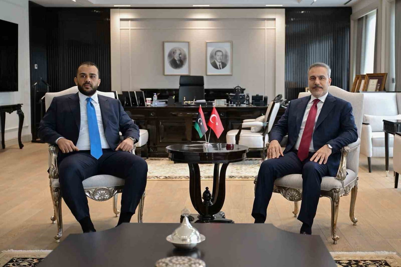 DIŞİŞLERİ BAKANI HAKAN FİDAN, LİBYA MİLLİ BİRLİK HÜKÜMETİ SAVUNMA BAKANVEKİLİ ABDÜSSELAM ZUBİ İLE...