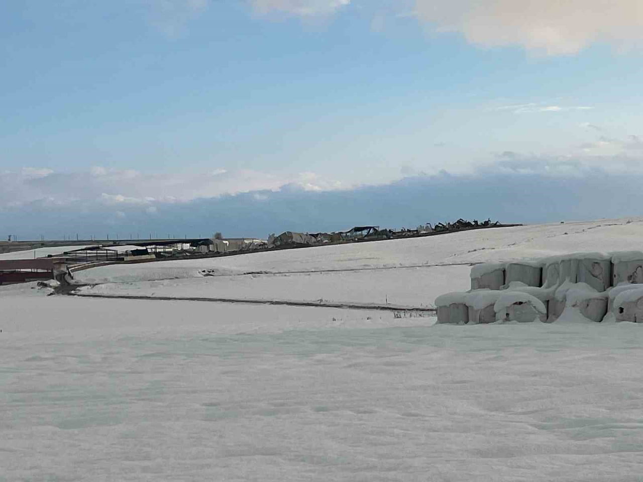 DİYARBAKIR’IN BİSMİL İLÇESİNDE YOĞUN KAR YAĞIŞINA DAYANAMAYAN 12 FABRİKANIN ÇATILARI...