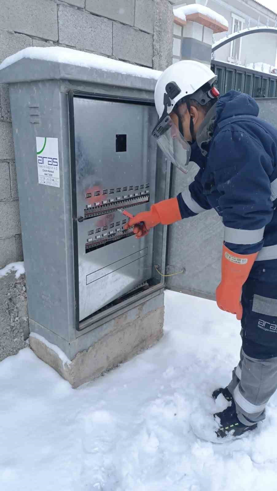 DOĞU ANADOLU BÖLGESİ’NDE ELEKTRİK DAĞITIM HİZMETİ SUNAN ARAS EDAŞ, YENİ YIL GECESİNDE DE...