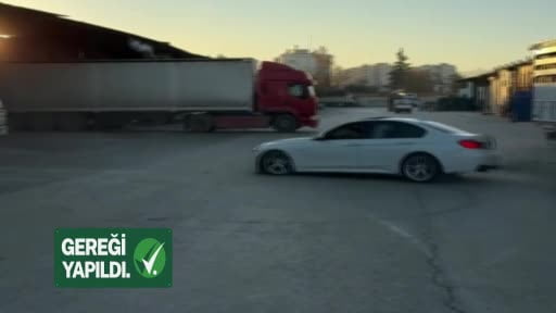 Drift yapan sürücüye sosyal medya paylaşımı sonrası ceza