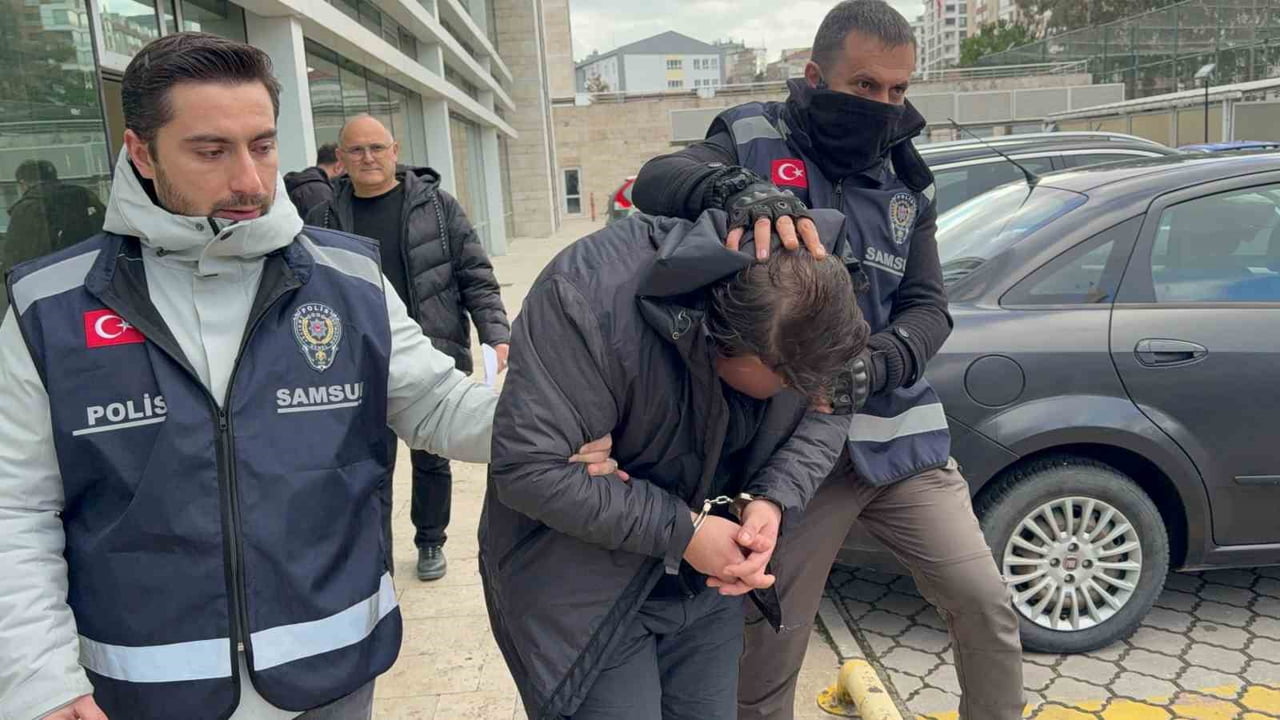 E.A.(25) ÇIKARILDIĞI MAHKEMECE TUTUKLANARAK SAMSUN T TİPİ KAPALI CEZAEVİ’NE GÖNDERİLDİ.