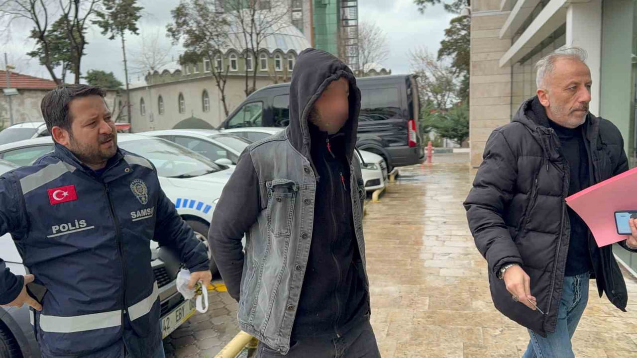 E.A.(40) TUTUKLANARAK SAMSUN T TİPİ KAPALI CEZAEVİNE GÖNDERİLDİ.