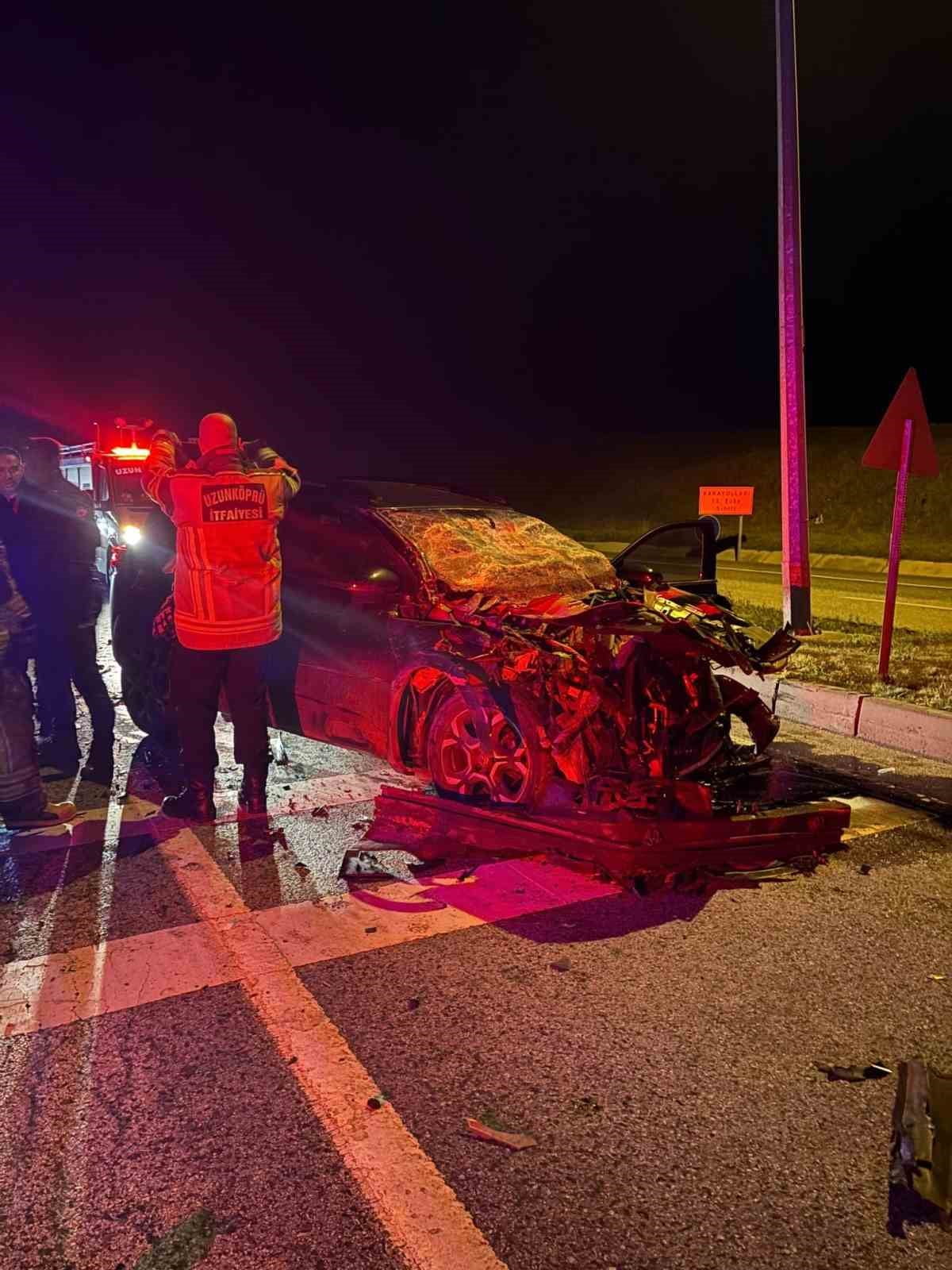 EDİRNE’NİN UZUNKÖPRÜ İLÇESİNDE MEYDANA GELEN TRAFİK KAZASINDA, HAKKINDA 10 YIL 8 AY KESİNLEŞMİŞ...