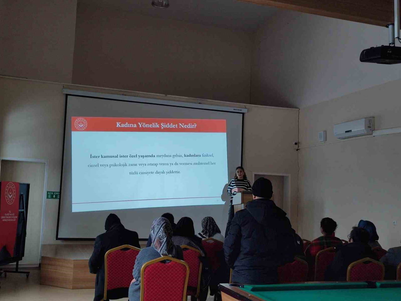 ELAZIĞ’DA KADINA YÖNELİK ŞİDDETLE MÜCADELE EĞİTİMİ