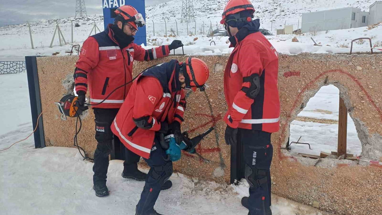 ELAZIĞ İL MİLLİ EĞİTİM MÜDÜRLÜĞÜ ARAMA VE KURTARMA EKİBİ (MEB AKUB), AKREDİTASYON SINAVINI...