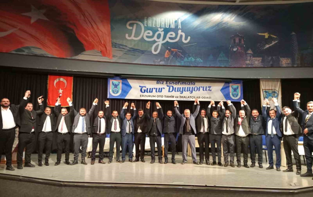 EMRE AKDOĞAN, ERZURUM OTO TAMİR VE İMALATÇILARI ODASI’NIN YENİ BAŞKANI OLDU