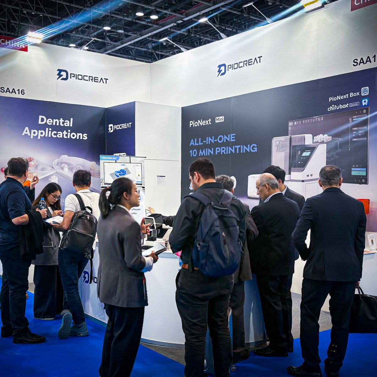 ENDÜSTRİYEL 3D BASKI ÇÖZÜMLERİ ŞİRKETİ PİOCREAT, DUBAİ'DE DÜZENLENEN DİŞ HEKİMLİĞİ KONFERANSI VE...