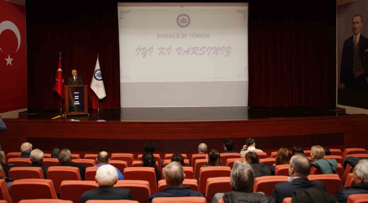 ESKİŞEHİR OSMANGAZİ ÜNİVERSİTESİ (ESOGÜ) REKTÖRLÜĞÜ'NCE EMEKLİ OLAN ÜNİVERSİTE İDARİ PERSONELİ...