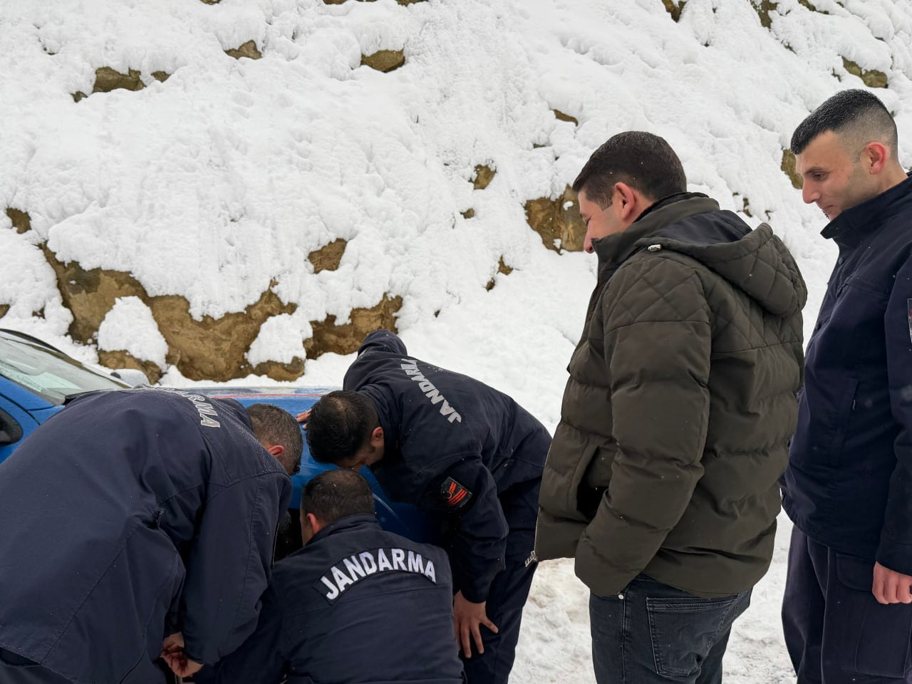 FEKE BELEDİYE BAŞKANI YOL AÇMA ÇALIŞMALARI