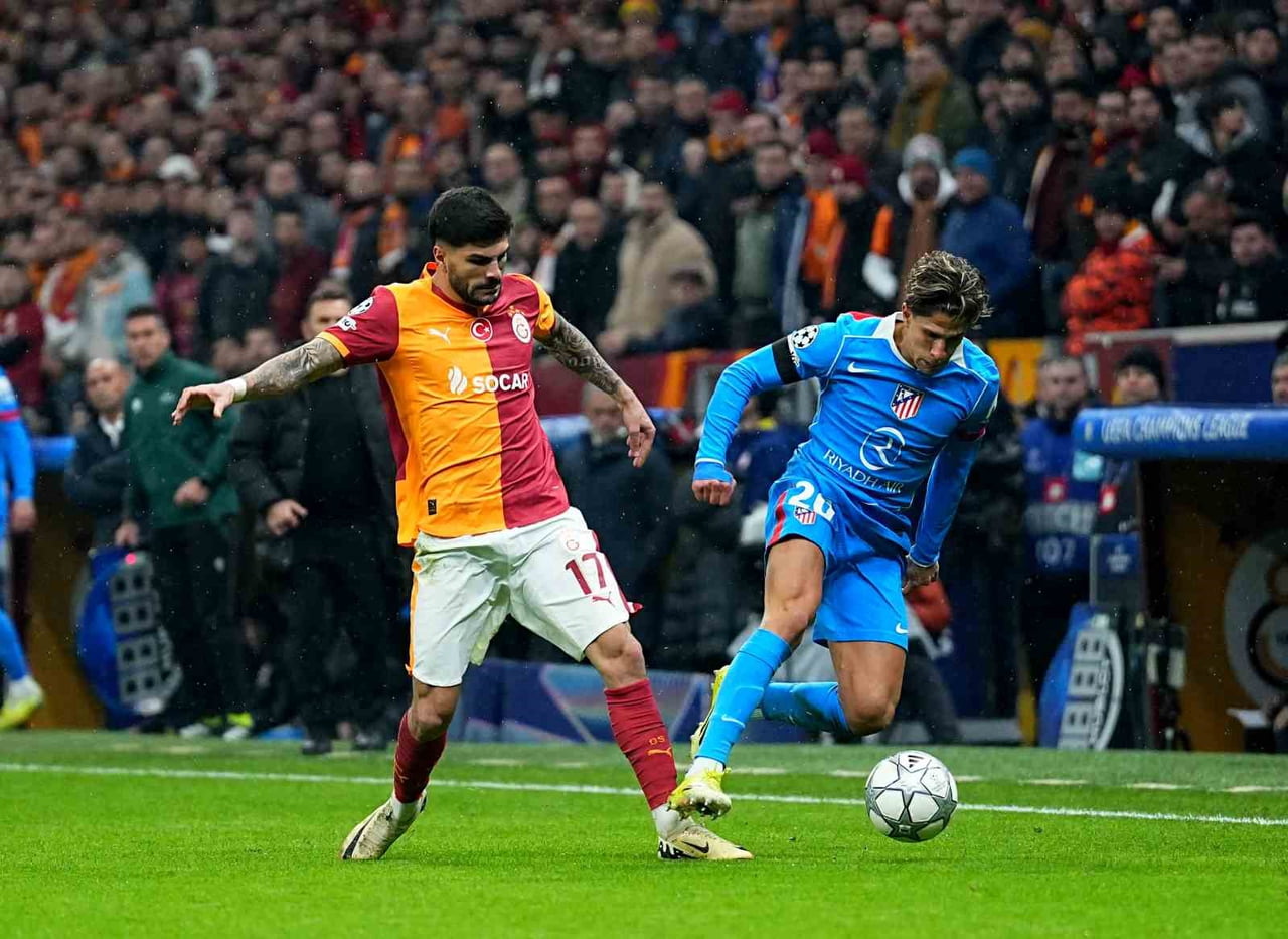 GALATASARAY, AVRUPA KUPALARINDA ATLETİCO MADRİD İLE 7. KEZ MÜCADELE EDERKEN, İSPANYOL EKİBİYLE 3....