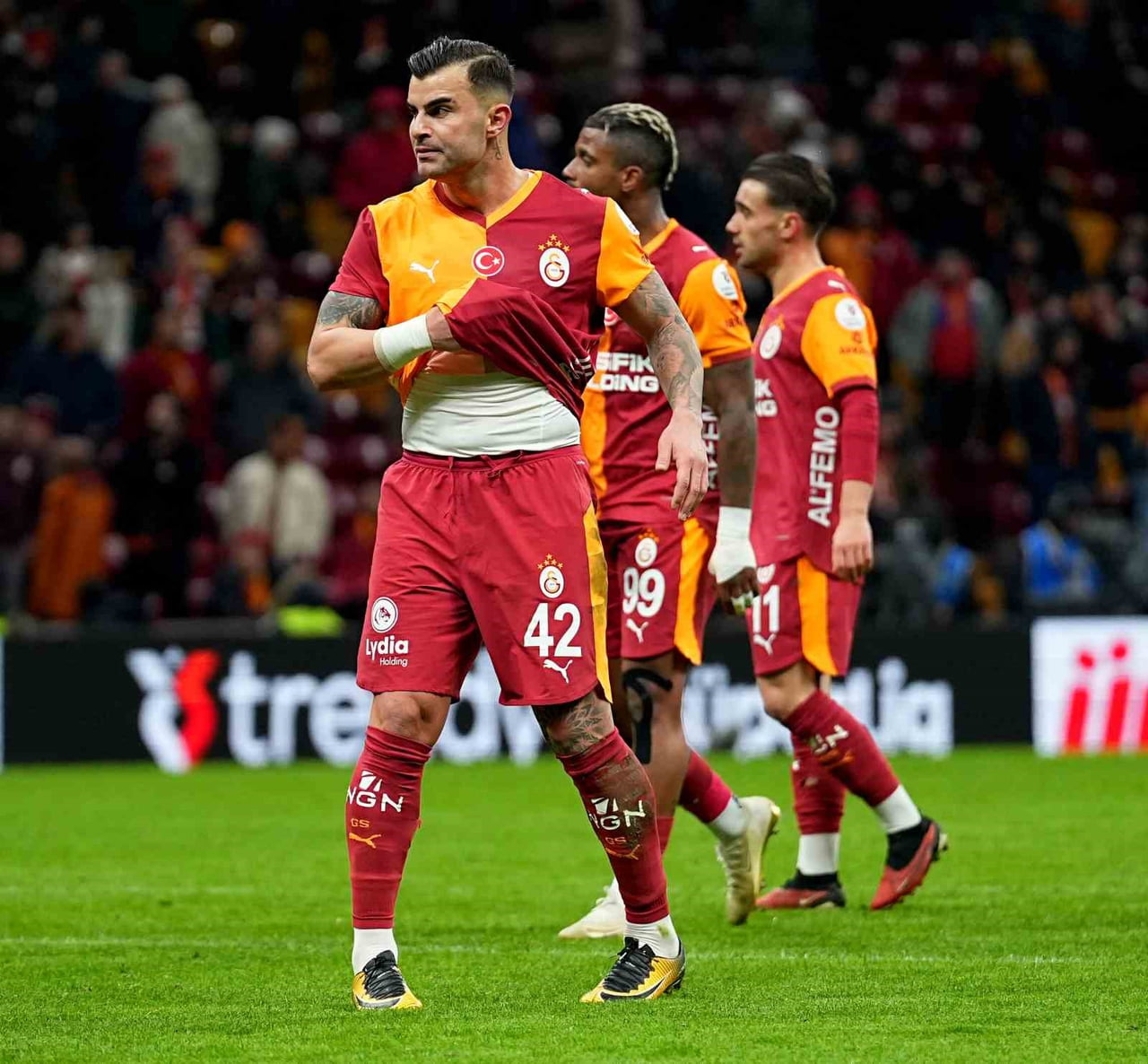 GALATASARAY, GAZİANTEP FK MAÇIYLA BU SEZON TRENDYOL SÜPER LİG'DE 4. KEZ BERABERE KALDI.