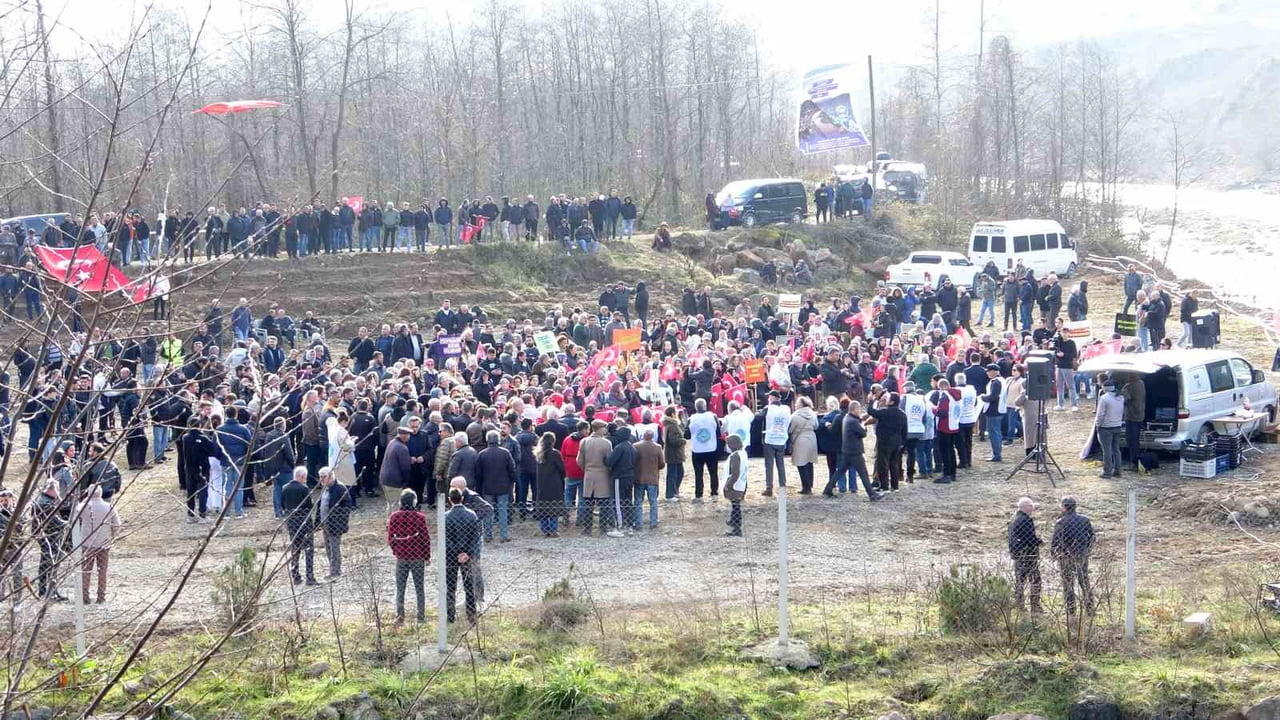 GELEVERA DERESİ KENARINA GİRESUN KATI ATIK BİRLİĞİ TARAFINDAN KURULMASI PLANLANAN KATI ATIK...