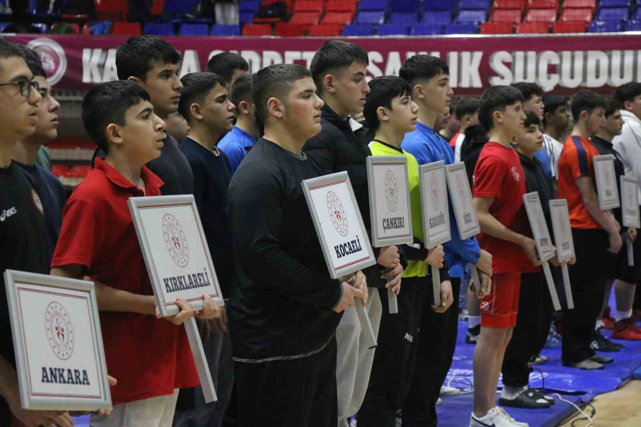 GENÇLİK VE SPOR BAKANLIĞI KOORDİNESİNDE DÜZENLENEN OKUL SPORLARI GÜREŞ GRUP MÜSABAKALARI, 9-11...