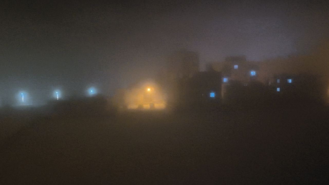 GERCÜŞ'TE SİS ESARETİ: DÜN GECEDEN BERİ GÖZ GÖZÜ GÖRMÜYOR