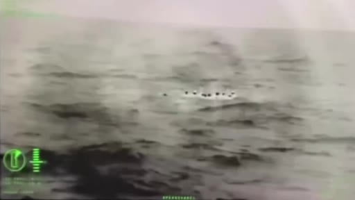 Göçmen botları böyle kurtarıldı