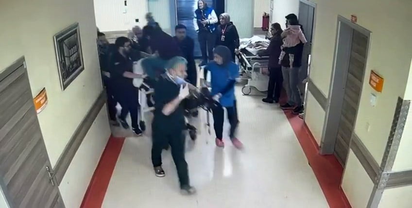 GÖRÜNTÜLERDE ATLAS ÇAĞLAYAN'IN HASTANEDEKİ SON ANLARI YER ALDI.