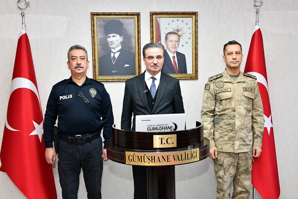 GÜMÜŞHANE’DE 2025 YILINDA SUÇ ORANLARINDA DÜŞÜŞ YAŞANDI.