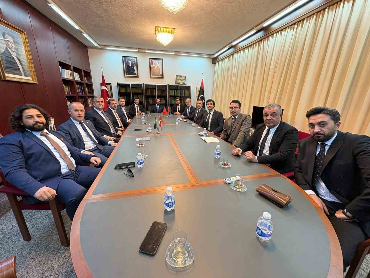 GÜRSU BELEDİYE BAŞKANI MUSTAFA IŞIK VE EKİBİ, ANADOLU SANAYİCİ VE İŞ İNSANLARI DERNEĞİ ANASİAD İLE...