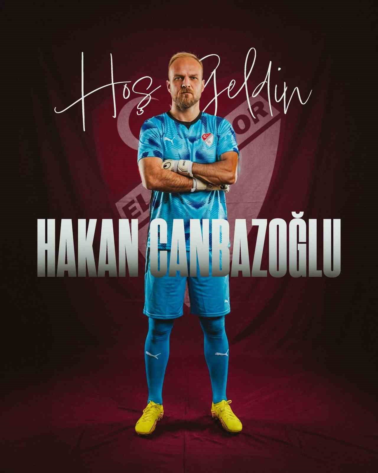 HAKAN CANBAZOĞLU YENİDEN ELAZIĞSPOR’DA