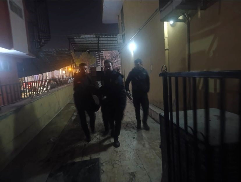 İSTİNAT DUVARI ÇÖKEN BİNADAKİ VATANDAŞLAR TAHLİYE EDİLDİ