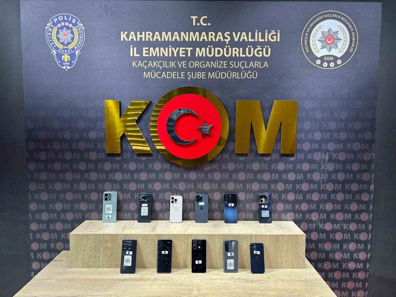 KAHRAMANMARAŞ'TA POLİS EKİPLERİNCE FARKLI TARİHLERDE DÜZENLENEN KAÇAKÇILIK VE NARKOTİK...