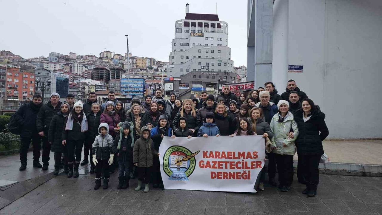 KARAELMAS GAZETECİLER DERNEĞİ (KGD) TARAFINDAN 10 OCAK ÇALIŞAN GAZETECİLER GÜNÜ DOLAYISIYLA BASIN...