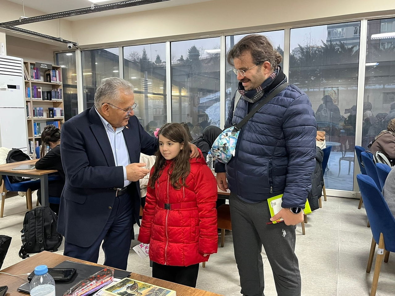 KAYSERİ BÜYÜKŞEHİR BELEDİYE BAŞKANI DR. MEMDUH BÜYÜKKILIÇ, TALAS MEVLANA SOSYAL YAŞAM MERKEZİ’Nİ...