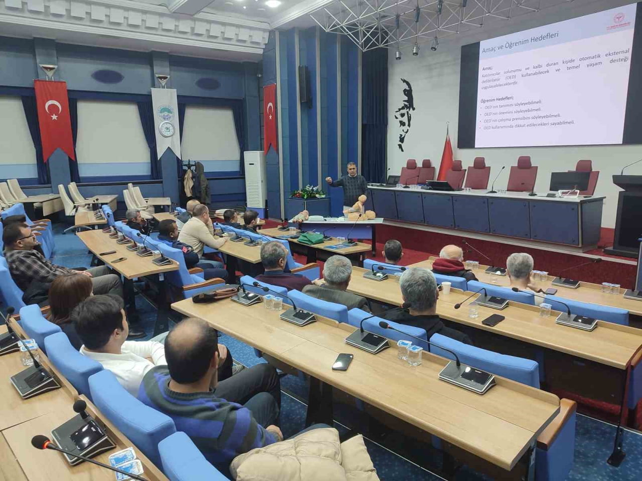 KAYSERİ BÜYÜKŞEHİR BELEDİYESİ TARAFINDAN BÜYÜKŞEHİR MECLİS SALONU’NDA VE MERKEZ KÜTÜPHANESİ’NDE...