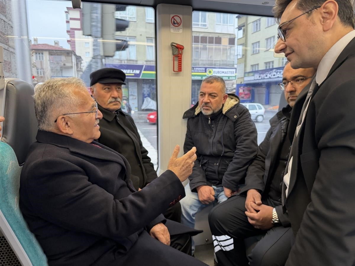 KAYSERİ BÜYÜKŞEHİR BELEDİYESİ ULAŞIM A.Ş.; 2025 YILI BOYUNCA TRAMVAY VE OTOBÜS HATLARINDA TOPLAM...