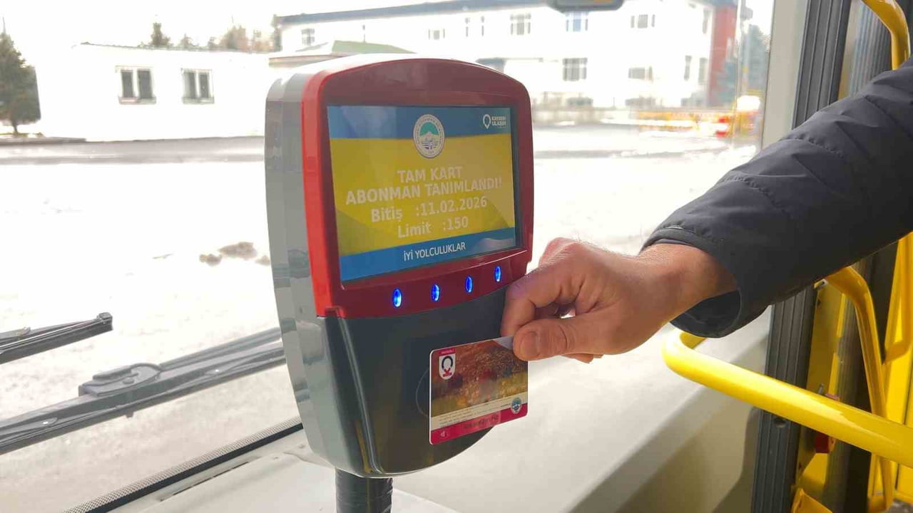 KAYSERİ BÜYÜKŞEHİR BELEDİYESİ ULAŞIM A.Ş., ABONMAN KART KULLANICILARI İÇİN ÖNEMLİ BİR YENİLİĞİ...