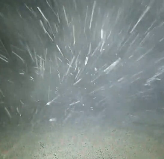 KAYSERİ-KAHRAMANMARAŞ KARA YOLU, YOĞUN KAR YAĞIŞI VE TİPİ NEDENİYLE ÇİFT YÖNLÜ TRAFİĞE...