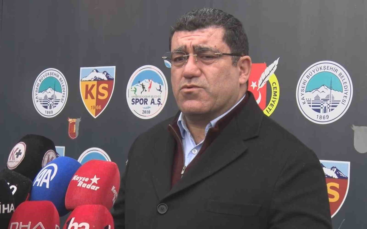 KAYSERİSPOR BAŞKANI NURETTİN AÇIKALIN, SAHALARINDA AĞIRLADIKLARI RAMS BAŞAKŞEHİR MAÇI SONRASI...
