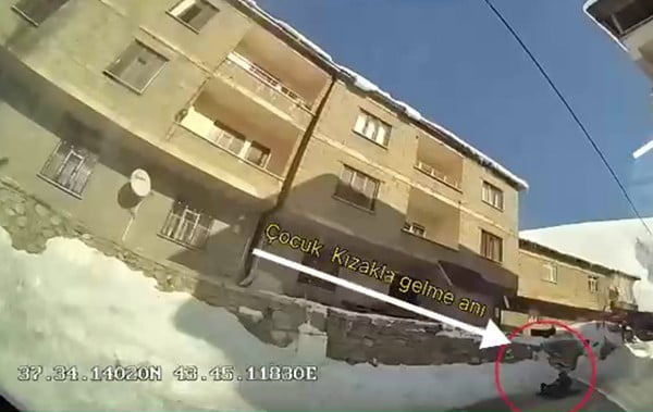 KAZA ANI KAMERAYA YANSIDI