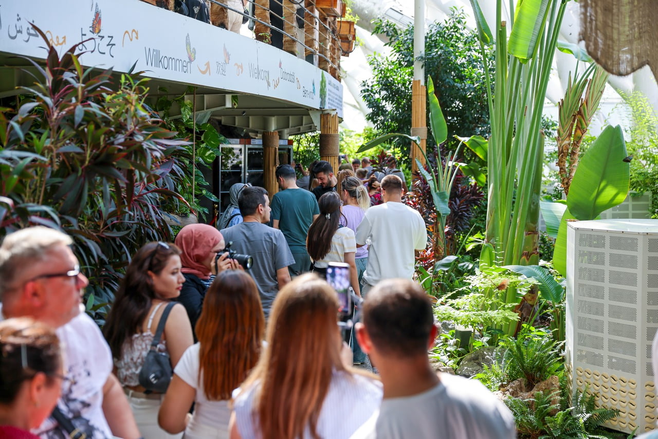 KONYA’NIN MERKEZ SELÇUKLU İLÇE BELEDİYESİ TARAFINDAN KONYA’YA KAZANDIRILAN KONYA TROPİKAL KELEBEK...