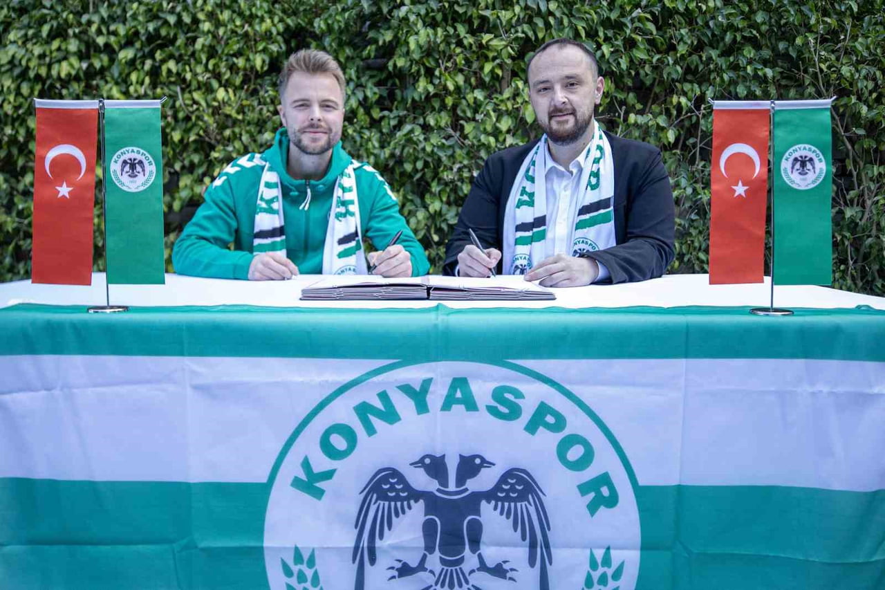KONYASPOR, NORVEÇLİ FUTBOLCU SANDER SVENDSEN İLE 1.5 YILLIK ANLAŞMA SAĞLADI.
