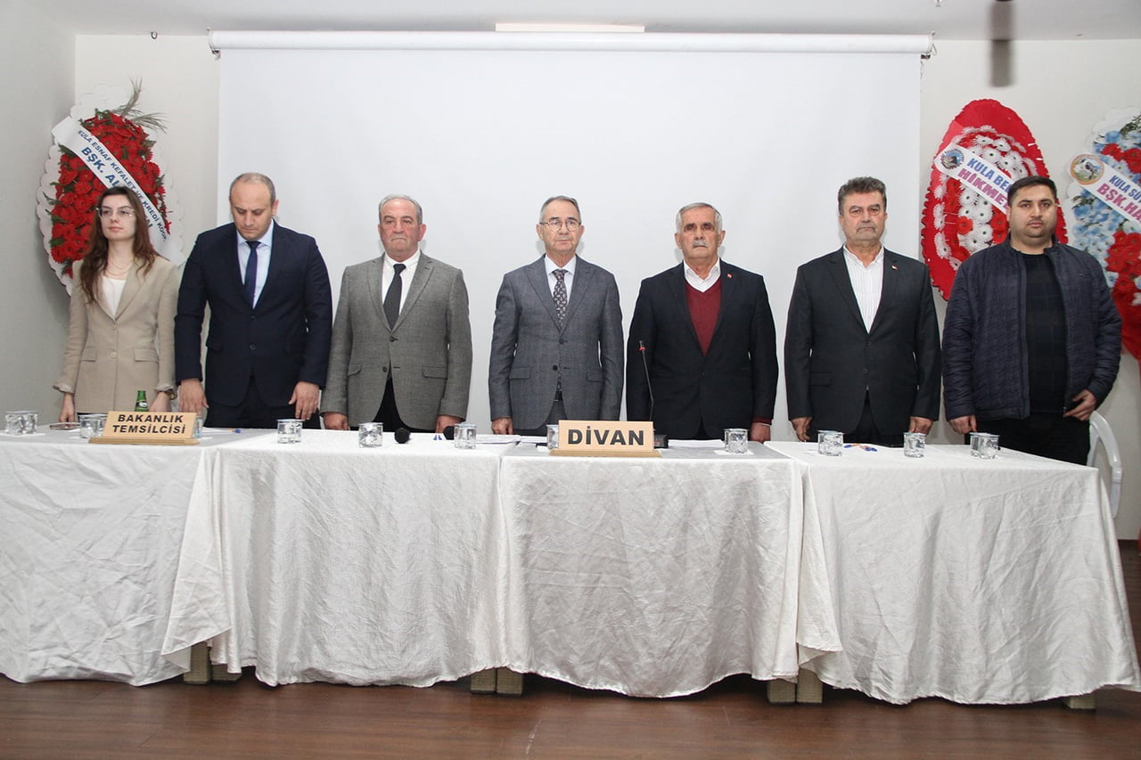 KULA DOKUMACILAR KONFEKSİYONCULAR TUHAFİYECİLER VE MANİFATURACILAR ESNAF ODASI’NIN BUGÜN YAPILAN...