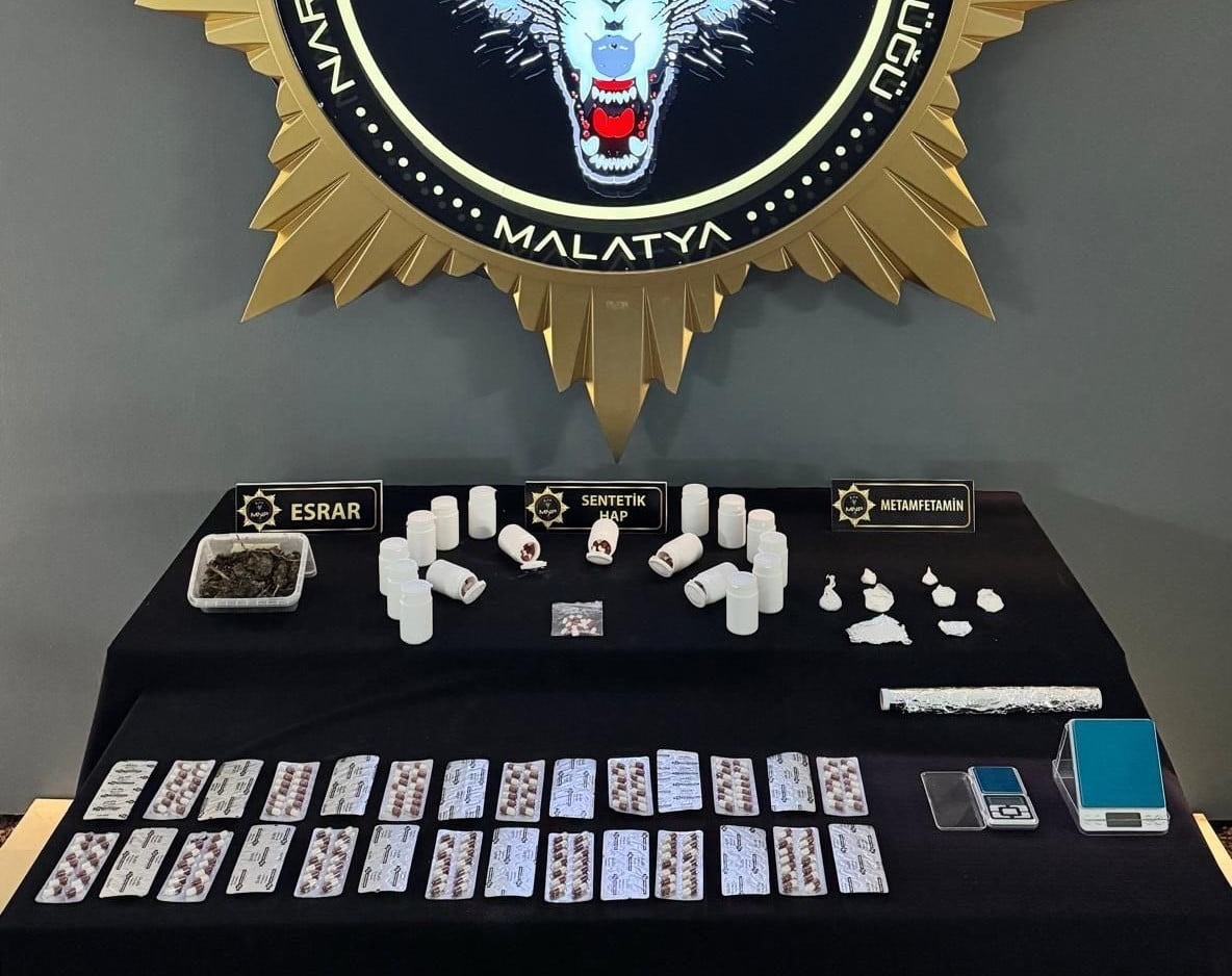 MALATYA'DA UYUŞTURUCU OPERASYONU: 14 GÖZALTI